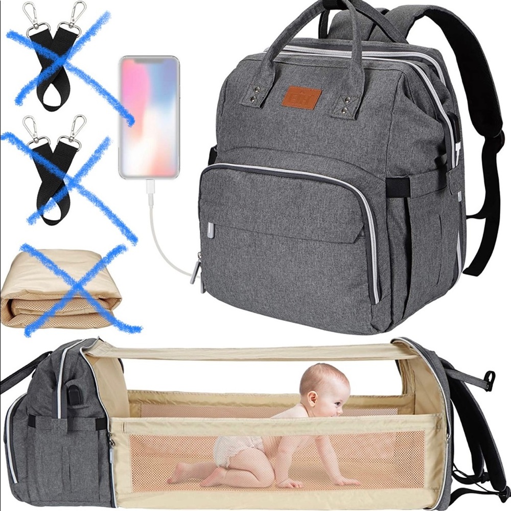 EIH Baby Diaper Bag Backpack